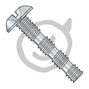 8-32 x 1 3/4 Combination (Phillips/Slotted) Full Contour Truss Head Machine Screw Breakaway Full Thread Zinc