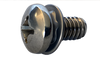 M3-0.5 x 6 ISO7045 Phil Pan 410SS Conical Square Washer Sems Full Thread 18-8 Stainless-Bolt Demon