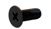 8-32 x 1/4 Phillips Flat 100º Machine Screw Fully Threaded 18-8 Stainless Steel Black-Bolt Demon