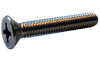 1/4-20 x 1 Phillips Flat Machine Screw Fully Threaded 316 Stainless Steel-Bolt Demon