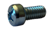 12-24 x 3/8 Phillips Fillister Head Machine Screw Fully Threaded Zinc-Bolt Demon