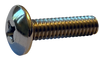 10-32 x 1/4 Phillips Truss Machine Screw Fully Threaded Full Contour 18-8 Stainless Steel-Bolt Demon