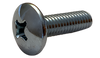 8-32 x 3/16 Phillips Truss Full Contour Machine Screw Fully Threaded Zinc-Bolt Demon