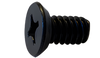 2-56 x 1/8 Phillips Flat Undercut Machine Screw Fuly Threaded 18-8 Stainless Steel Black Ox-Bolt Demon