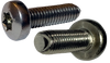 M2.5-0.45 x 4 DIN 7500CE 6-Lobe Pan Thread Roll Screw Full Thd 18-8 StainlessSteel PassivateWax-Bolt Demon
