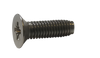 M2.5-0.45 x 5 DIN 7500M Metric Type Z Flat Thread Roll Screw Full Thd 18-8 Stain Steel PassWax-Bolt Demon