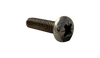 M2.5-0.45 x 5 DIN 7500C Metric Type Z Pan Thread Roll Screw Full Thd 18-8 Stain Steel Pass/Wax-Bolt Demon