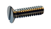 6-32 x 1/4 Slotted Flat 100º Machine Screw Fully Threaded 18-8 Stainless Steel-Bolt Demon