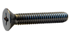 2-56 x 3/16 MS51959, NASM51959 Phil Flat Machine Screw Full Thread 300 Series S/S DFAR-Bolt Demon