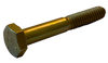 3/8-16 x 1 MS90725 Military Hex Head Cap Screw Coarse Thread Cadmium Yellow Grade 5 DFAR-Bolt Demon