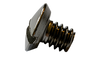 1/4-20 x 3/8 Slotted Oval Undercut Machine Screw Fully Threaded 18-8 Stainless Steel-Bolt Demon