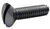 3/8-16 x 1 Slotted Oval Machine Screw Fully Threaded Zinc-Bolt Demon