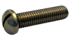 2-56 x 5/16 Slotted Round Machine Screw Fully Threaded 18-8 Stainless Steel-Bolt Demon