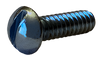5-40 x 1/8 Slotted Round Machine Screw Fully Threaded Zinc-Bolt Demon