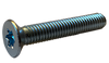 6-32 x 1/4 6-Lobe Flat 100º Machine Screw Fully Threaded Zinc-Bolt Demon