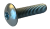 1/4-20 x 1 6-Lobe Truss Machine Screw Fully Threaded Zinc-Bolt Demon
