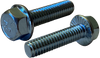 5/16-18 x 3/8 Serrated Hex Flanged Washer Full Thread Grade 5 w/Head Markings Zinc-Bolt Demon