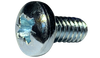 2-56 x 3/16 Pozi Drive Alternative Type 1A Recess Pan Mach Scr Fully Thrd Zinc-Bolt Demon