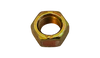1/2-20 Fine Thread Finished Hex Nut Grade 8 Zinc Yellow-Bolt Demon