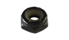 8-32 NTM Thin Pattern Nylon Insert Hex Lock Nut Black Oxide-Bolt Demon