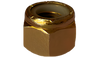 2-56 NM Nylon Insert Hex Lock Nut Zinc Yellow-Bolt Demon