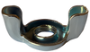 1/4-20 Stamped Wing Nut Zinc-Bolt Demon