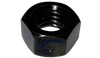 10-32 Two Way Reversible Hex Lock Nut Black Zinc and Wax-Bolt Demon