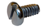 6-32 x 3/8 Slotted Pan Taptite Alternative Thread Rolling Screw Fully Thrd Zinc & Wax-Bolt Demon