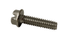 10-24 x 3/4 Slot Ind Hex Wash Taptite Alternative Full Thread 410 Stainless Passivate & Wax-Bolt Demon