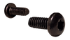 1/4-20 x 5/8 6-Lobe Pan Taptite Alternate Thread Rolling Screw Full Thred Black Zinc & Wax-Bolt Demon