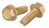 1/4-20 x 5/8 Unslot IndHex Wash Taptite Alternative Thread Roll Screw Full Thrd ZYel Bake Wax-Bolt Demon