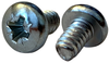 8-32 x 5/16 Pozi Drive Pan Taptite Alternative Thread Rolling Screw Full Thrd Zinc &Wax-Bolt Demon