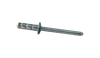 3/16 x .188-.472 Steel Fix Dome Rivet Zinc-Bolt Demon