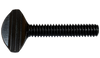 1/4-20 x 1 1/2 Thumb Screw Fully Thread Black Oxide-Bolt Demon