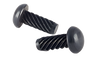 2 x 3/8 Round Head Type U Drive Screw Black Oxide-Bolt Demon