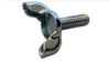 1/4-20 x 3/8 Stamped Steel Wing Screw Type D Zinc-Bolt Demon