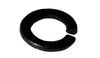 1/4 Medium Split Lock Washer 18-8 Stainless Steel Black Oxide and Oil-Bolt Demon