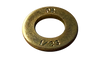 7/16 Thick Heavy Duty Thru Hardened SAE Washers Zinc Yellow Made In USA-Bolt Demon