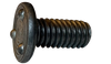 10-32 x 1/2 Weld Screw with Nibs Top Of Head F/T Plain-Bolt Demon