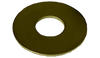 #10 USS Flat Washer Zinc Yellow-Bolt Demon