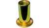3/8-16-.200 Flat Head Threaded Insert Rivet Nut Steel Zinc Yellow Dichromate Non-Ribbed-Bolt Demon