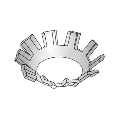 10 External Tooth Countersunk Lock Washer 18-8 Stainless Steel-Bolt Demon