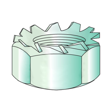 10-32 K Lock Nut Zinc Green and Bake-Bolt Demon