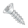 8-15 x 1/2 Phillips Flat Self Tapping Screw Type A Fully Threaded Zinc-Bolt Demon