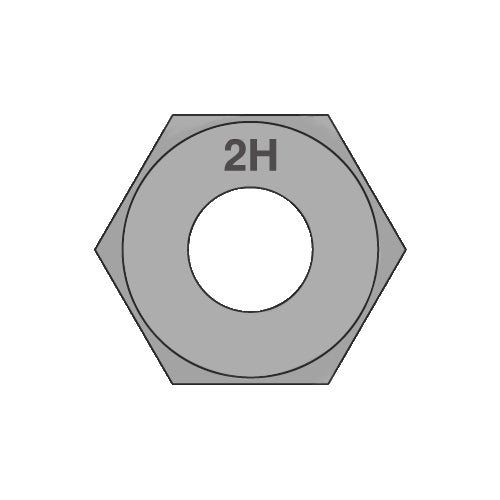 3/4-10 Heavy Hex Structural Nuts A194 2H Plain North American Made-Bolt Demon