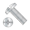 10-32 x 3/8 Combination Slot/Phil Binding Undercut Machine Screw Fully Threaded Zinc-Bolt Demon