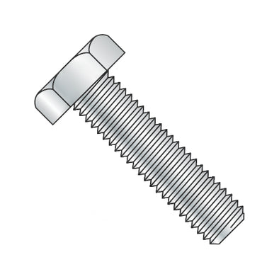 7/8-9 x 9 Hex Tap Bolt Low Carbon Fully Threaded Zinc-Bolt Demon