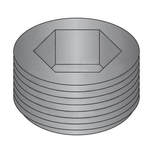 3/8 Dry Seal Socket Pipe Plug Plain-Bolt Demon