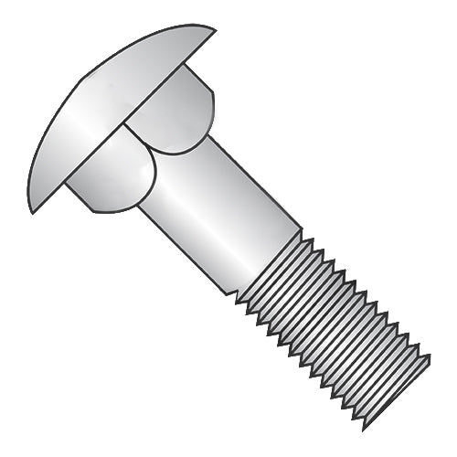 M8-1.25 x 35 Metric DIN 603 Carriage Bolt Partial Thread A4 Stainless Steel-Bolt Demon