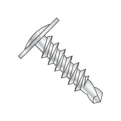 6-20 x 5/8 Phillips Modified Truss head Self Drilling Screw Full Thread Zinc-Bolt Demon